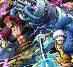 Battle Of Monsters On Onigashima Kid & Law