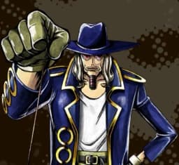 Black Cat Pirates Captain Django