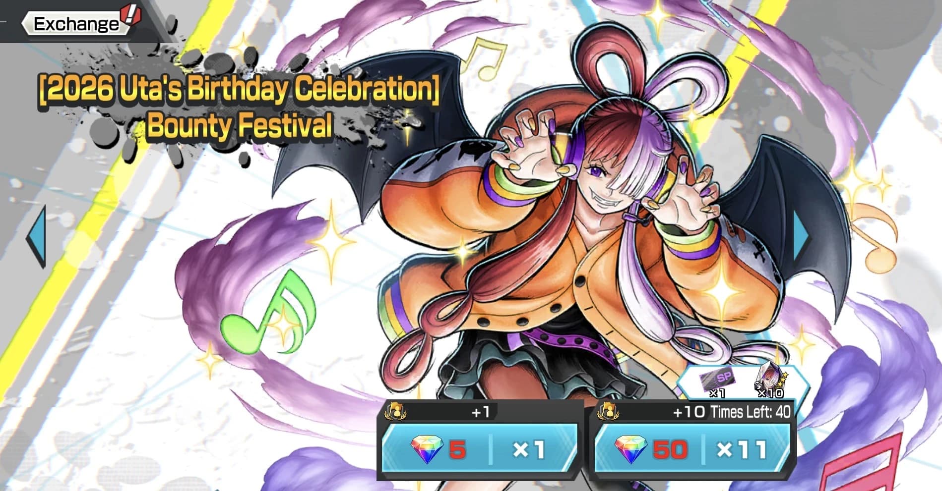 Happy Halloween Uta on the 2026 birthday celebration scout banner