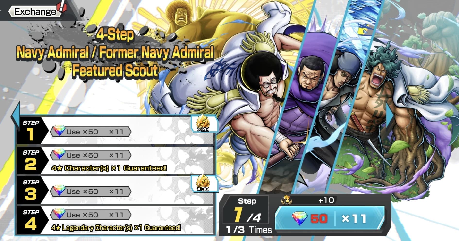 Navy Admiral / Former Navy Admiral Featured Scout banner
