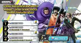4-Step Supreme Grade Sword Wielder / Great Grade Sword Wielder Featured Scout banner